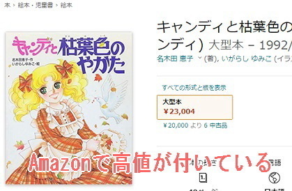 Twitterで見つけた『キャンディと白い子馬』『キャンディと枯葉色のやかた』の絵本: 『キャンディ・キャンディ』研究白書